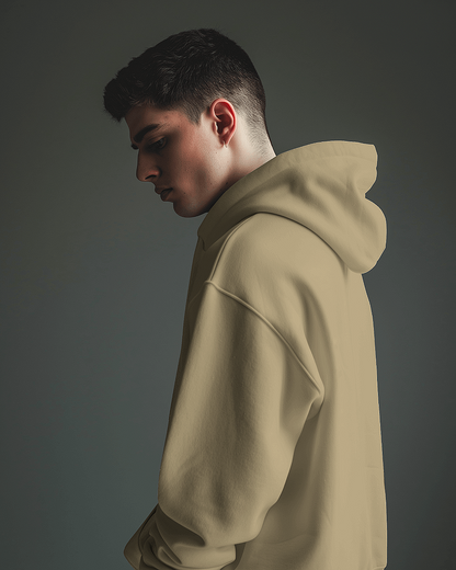 VYLEOZ Hoodie - Solid Beige