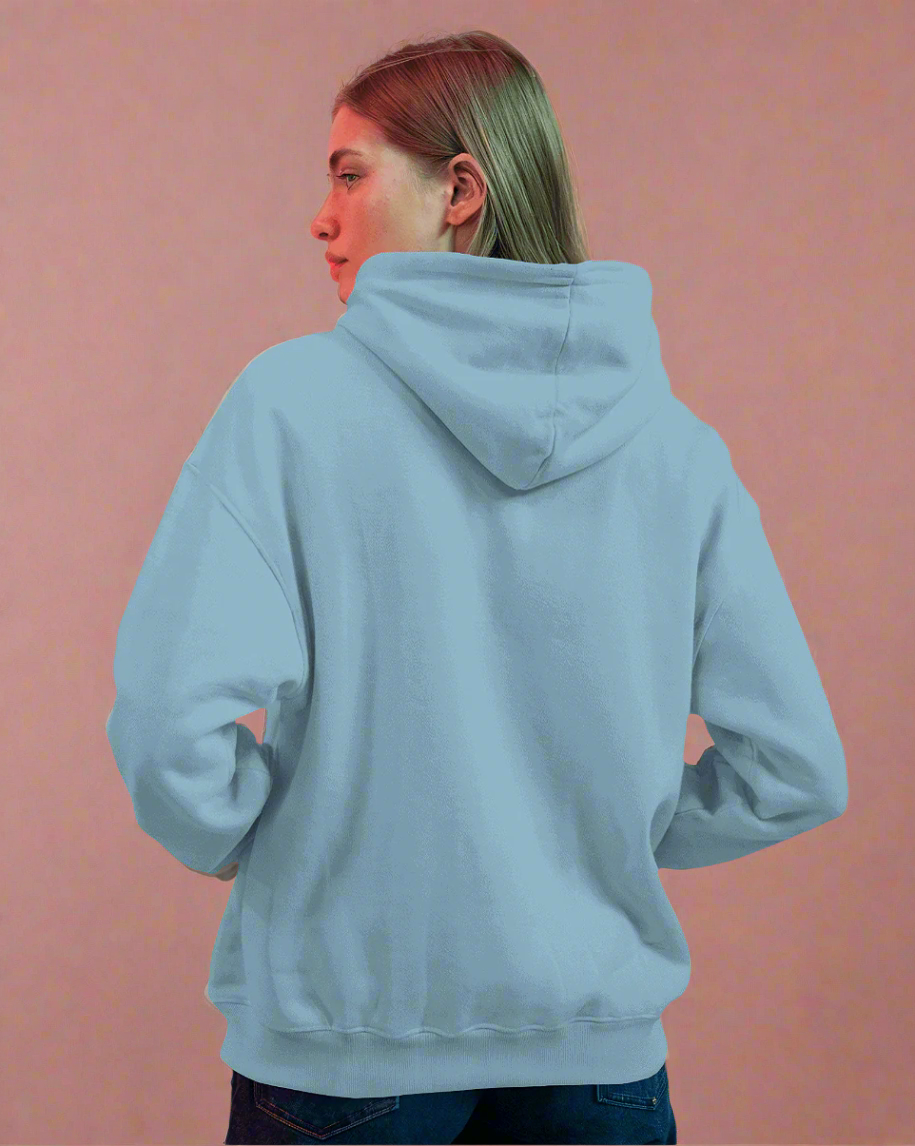 VYLEOZ Hoodie - Solid Sky Blue