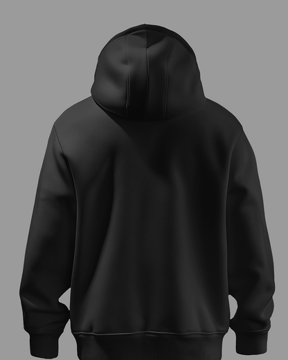 VYLEOZ Hoodie - Solid Black