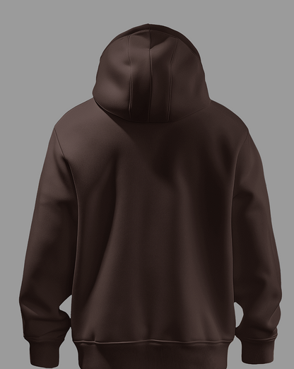 VYLEOZ Hoodie - Solid Brown