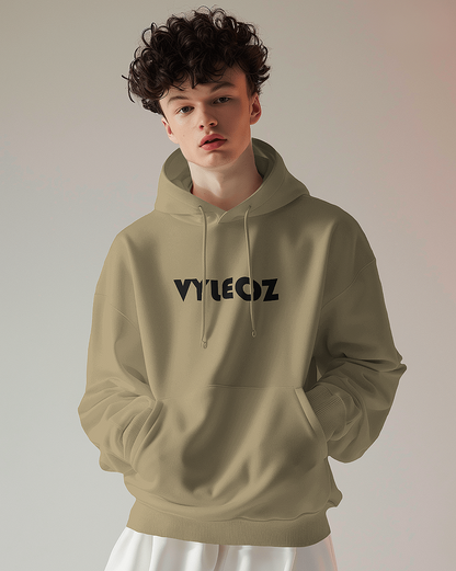 VYLEOZ Hoodie - Solid Beige