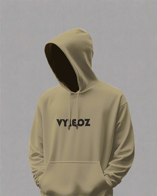 VYLEOZ Hoodie - Solid Beige