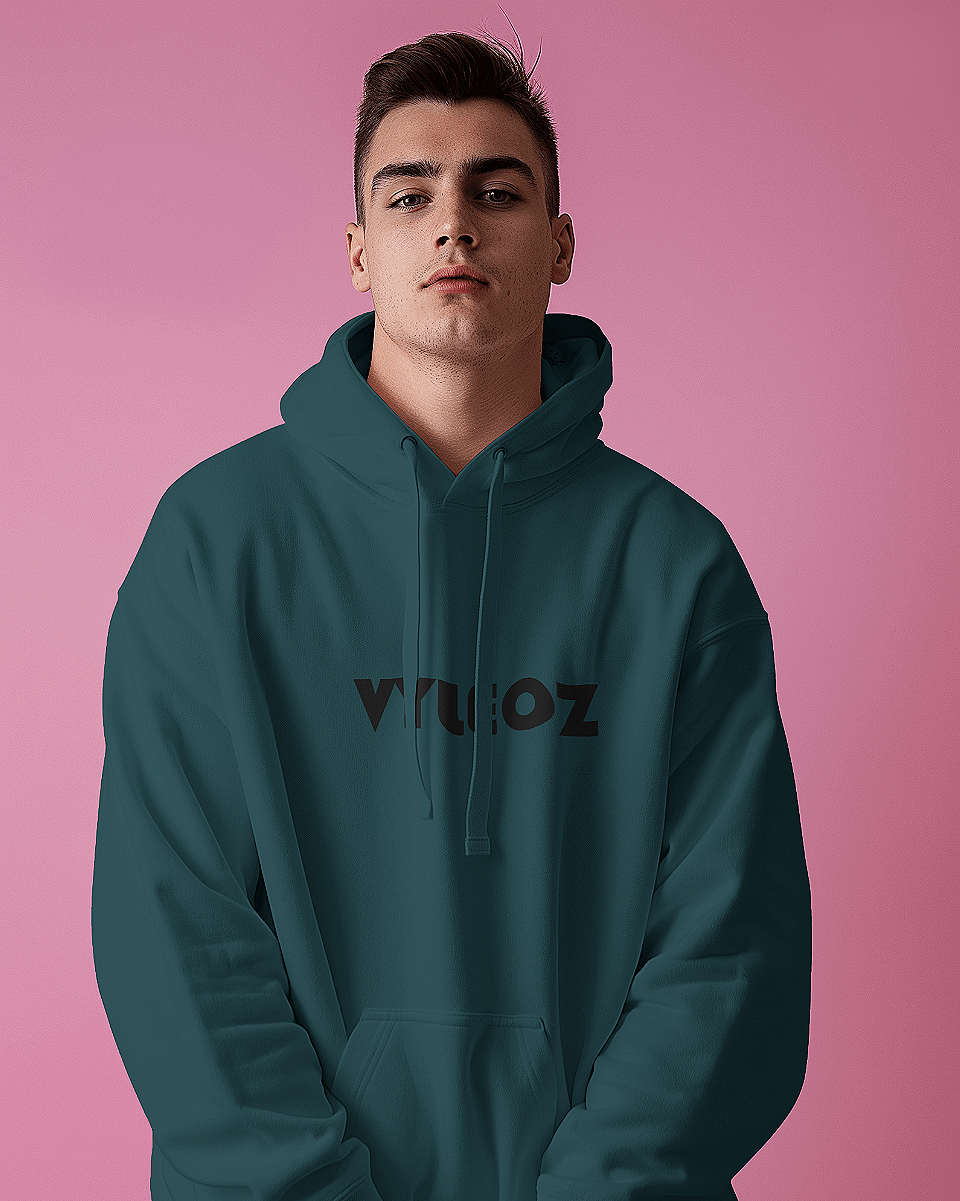 VYLEOZ Hoodie - Solid Firefly