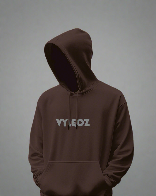 VYLEOZ Hoodie - Solid Brown