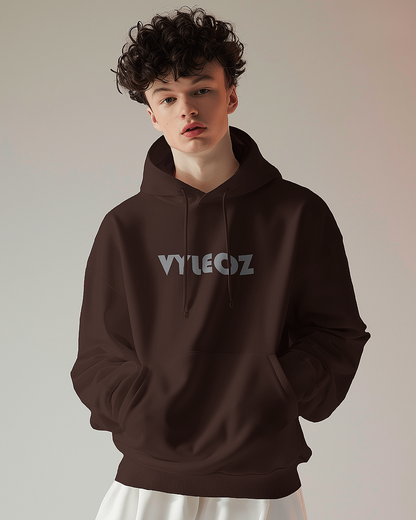 VYLEOZ Hoodie - Solid Brown